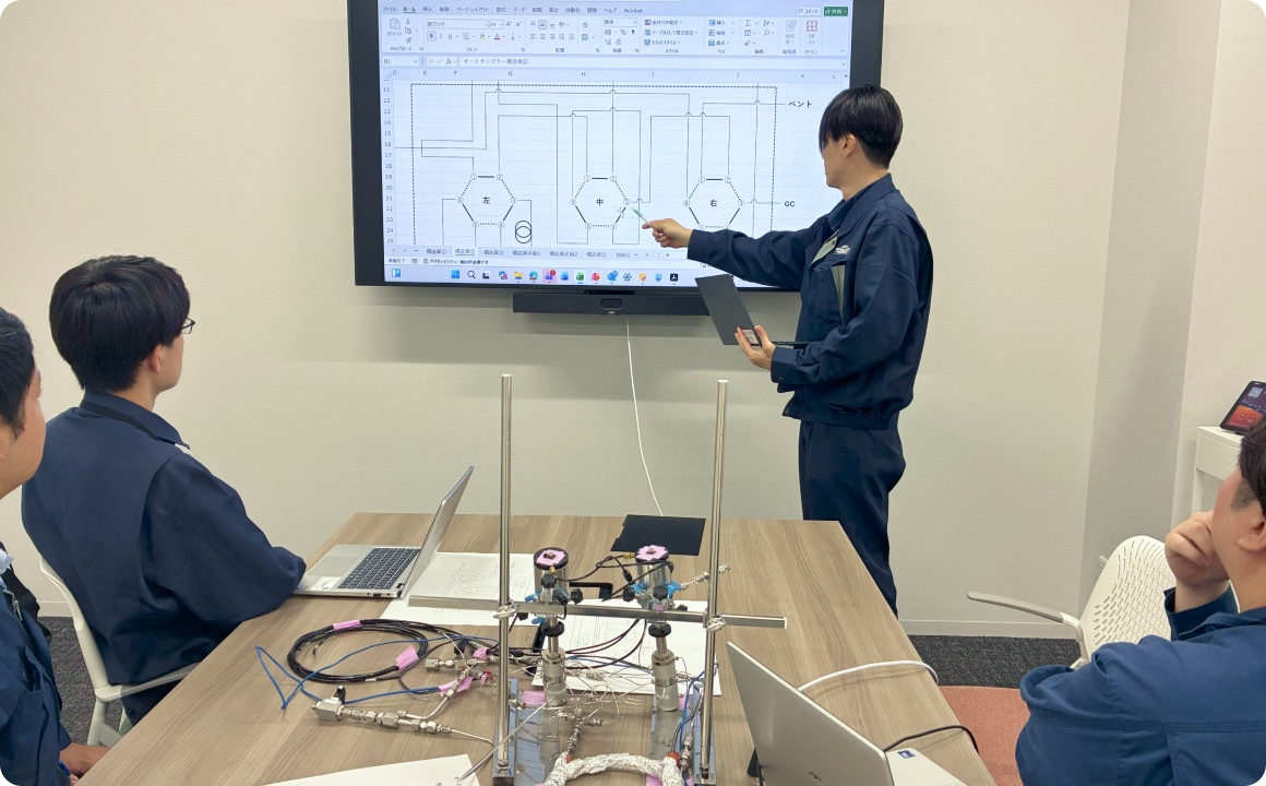 開発支援の様子